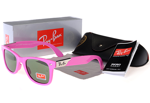 RB2180 Rosa Frame New Wayfarer Gafas De Sol