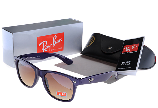 Ray Ban Púrpura Frame New Wayfarer Gafas De Sol