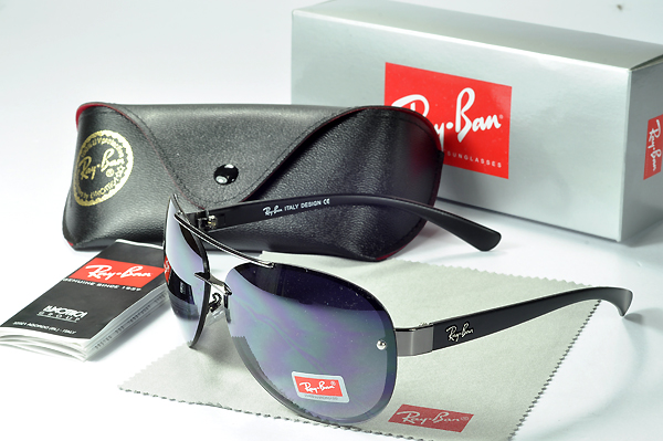 Ray Ban Gafas De Sol New Arrivals Oscuro Lens Negro Handles