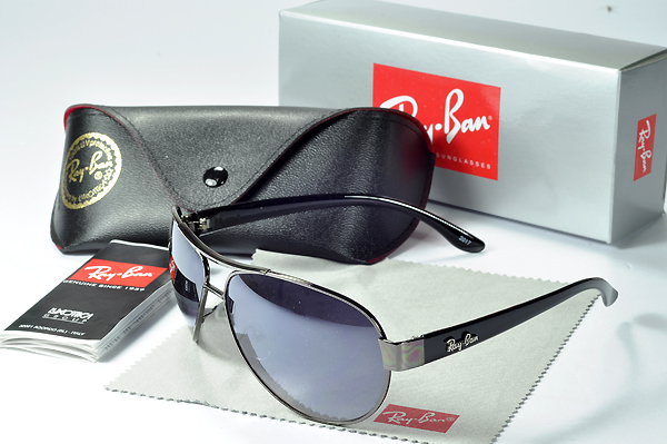 Ray Ban Gafas De Sol New Arrivals Oscuro Lens Negro Handles