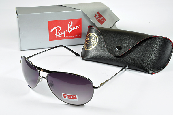Ray Ban Gafas De Sol New Arrivals Plata Frame Oscuro Púrpura Lens
